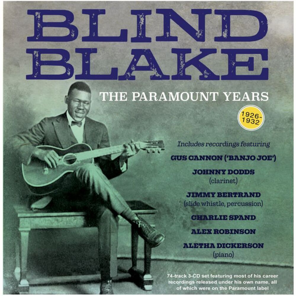 Blind Blake - The Paramount Years 1926-32  CD